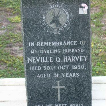 HARVEY Neville Q. -1950