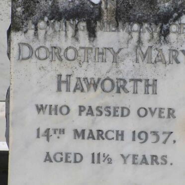 HAWORTH Dorothy Mary -1957