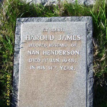 HENDERSON Harold James -1948