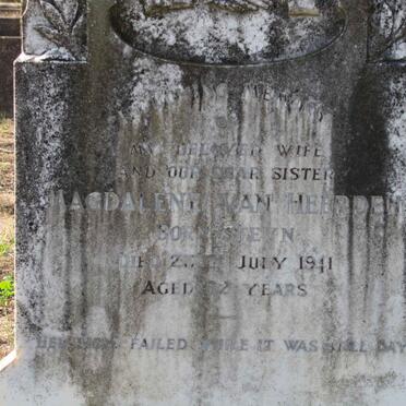 HEERDEN Magdalene, van nee STEYN -1941