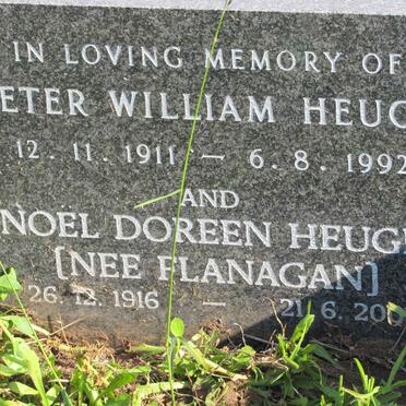 HEUGH Peter William 1911-1992 &amp; Noël Doreen FLANAGAN 1916-2001
