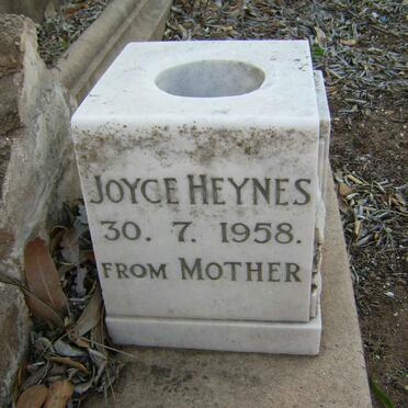 HEYNES Joyce -1958