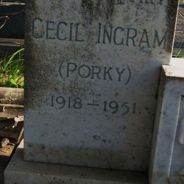 INGRAM Cecil 1918-1951