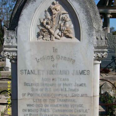 JAMES Stanley Richard -1903