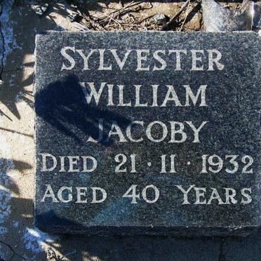 JACOBY Sylvester William -1932