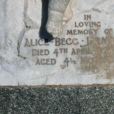 JARMAN Alice Begg -1928