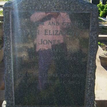 JONES Edith Elizabeth 1891-1954