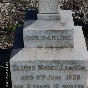 LANHAM Gladys Mabel -1920