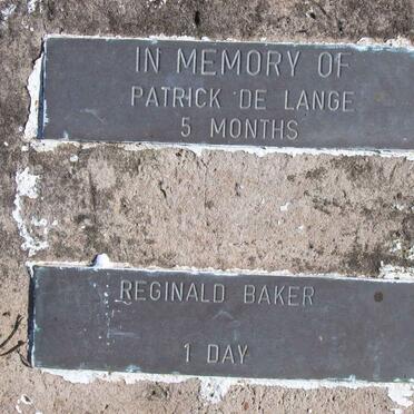 LANGE Patrick, de :: BAKER Reginald