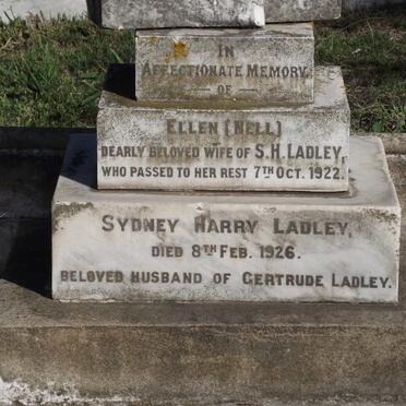 LADLEY Sydney Harry -1926 &amp; Ellen -1922