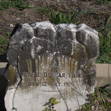 LOVE Jessie nee DUNBAR -1925