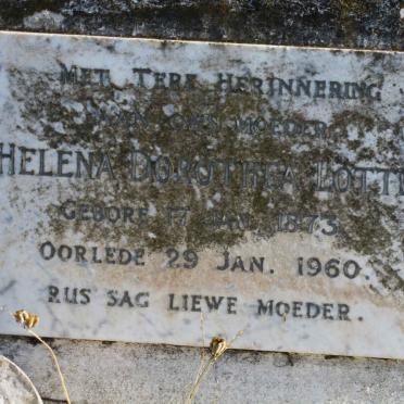 LOTTER Helena Dorothea 1873-1960