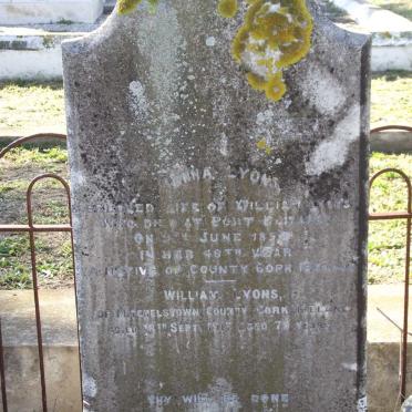 LYONS William -1917 &amp; Hanna -1894