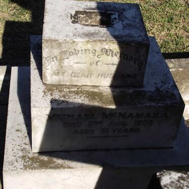 MCNAMARA Michael -1930