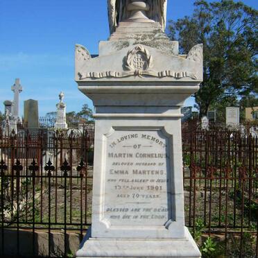 MARTENS Martin Cornelius -1901 &amp; Emma -1920