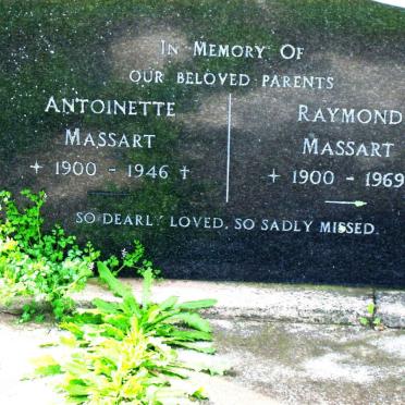 MASSART Raymond 1900-1969 &amp; Antoinette 1900-1946