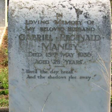 MANLEY Gabriel Reginald -1936