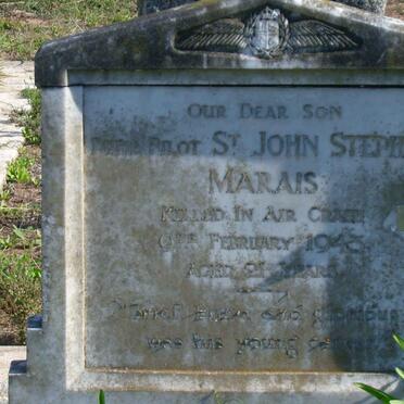 MARAIS St. John Stephen -1943