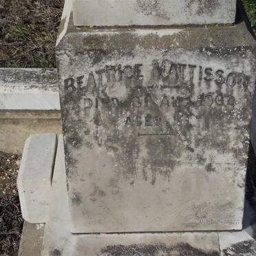 MATTISON Beatrice -1891