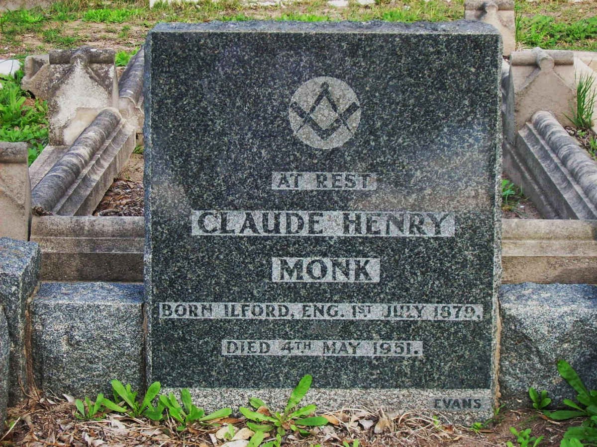 MONK Claude Henry 1879-1951