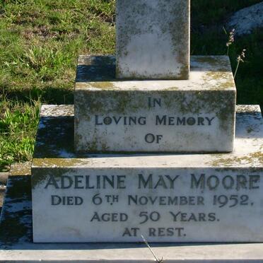 MOORE Adeline May -1952