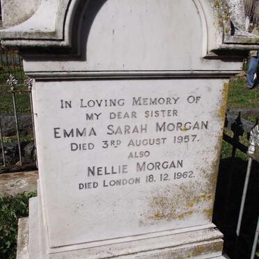MORGAN Emma Sarah -1957 :: MORGAN Nellie -1962