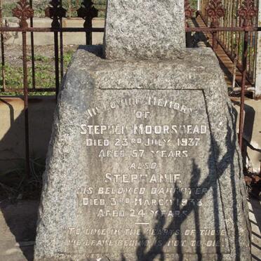 MOORSHEAD Stephen -1937 :: MOORSHEAD Stephanie -1933