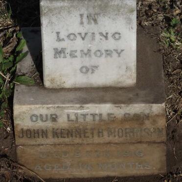 MORRISON John Kenneth -1916