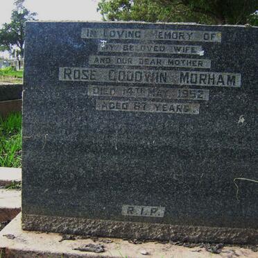 MORHAM Rose Goodwin -1952