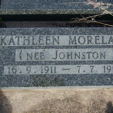 MORELAND Kathleen nee JOHNSTON 1911-1994