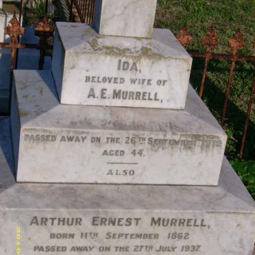 MURREL Arthur Ernest 1862-1937 &amp; Ida -1912
