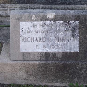MURTON Richard C. -1939