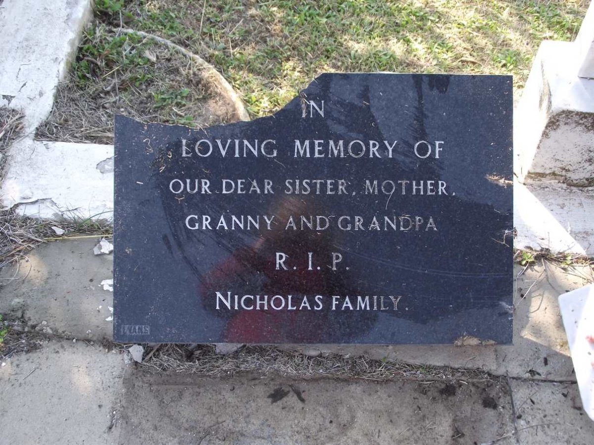 NICHOLAS Grandpa &amp; Granny :: NICHOLAS Mother :: NICHOLAS Sister