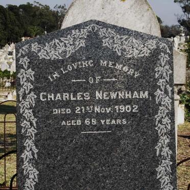 NEWNHAM Charles -1902