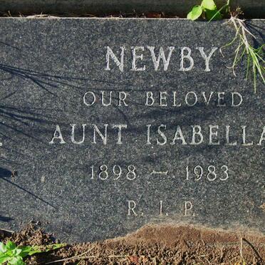 NEWBY Isabella 1898-1983