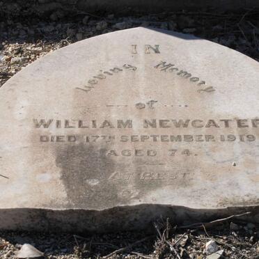 NEWCATER William -1919