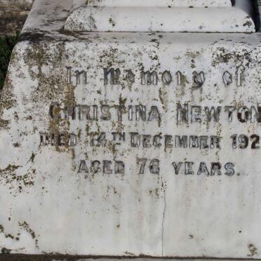 NEWTON Christina -1922