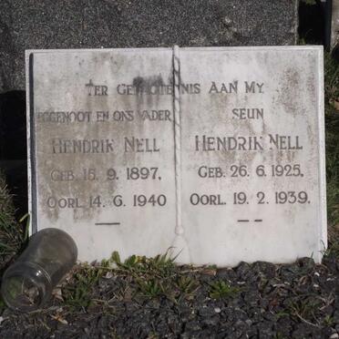 NELL Hendrik 1897-1840 :: NELL Hendrik 1925-1939