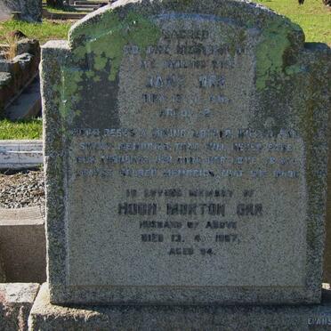 ORR Hugh Morton -1967 &amp; Jane -1946