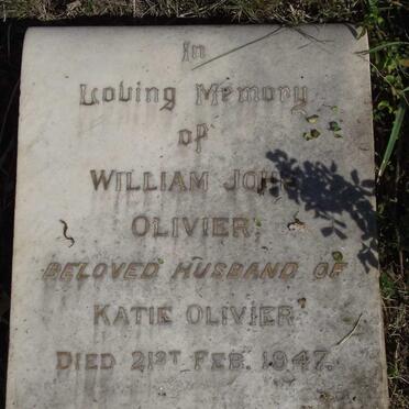 OLIVIER William John -1947