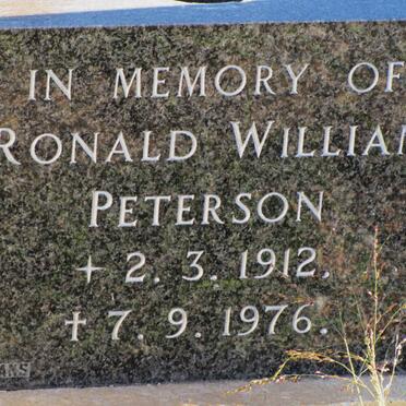 PETERSON Ronald William 1912-1976