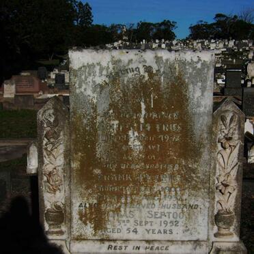 PETRUS Thomas Septoo -1952 &amp; Emily 1932 :: PETRUS Frank 1900-1937