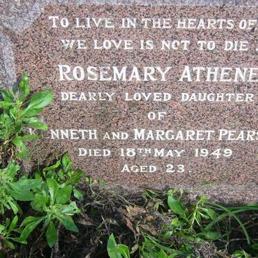 PEARSON Rosemary Athene -1949 