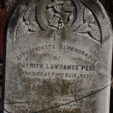 PEEL Patrick Lawrance -1898