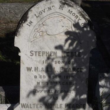 PEARCE Stephen Noble -1919 :: PEARCE Walter Noble 1906-1975