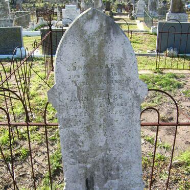 PEARCE John -1897 :: PEARCE Ann -1900