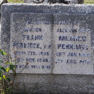 PERRIDGE Frank 1893-1946 &amp; Mildred 1894-1975