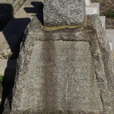 PEARSON William Clive -1921