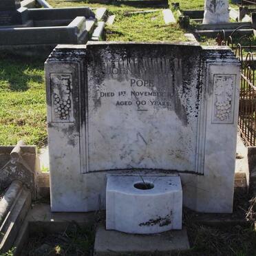 POPE John William -1947