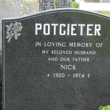 POTGIETER Nick 1920-1974